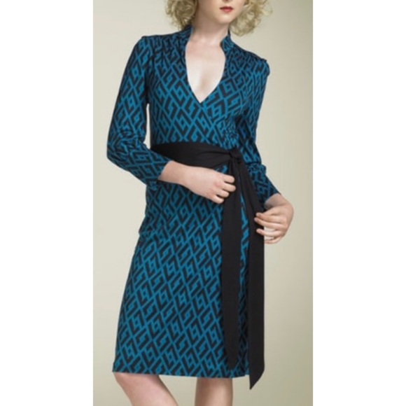 Diane Von Furstenberg Tessa Silk Wrap Dress - Picture 3 of 8